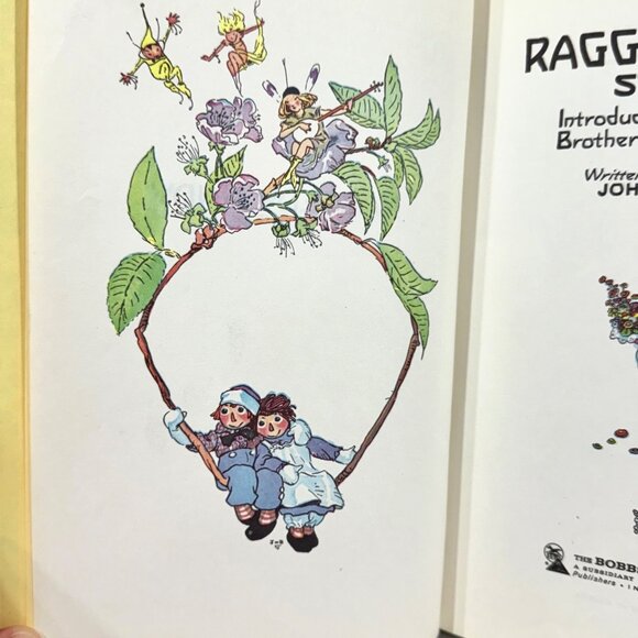 Vintage Raggedy Andy Stories By Johnny Gruelle Hardcover Childrens Book (1960) - Picture 5 of 8